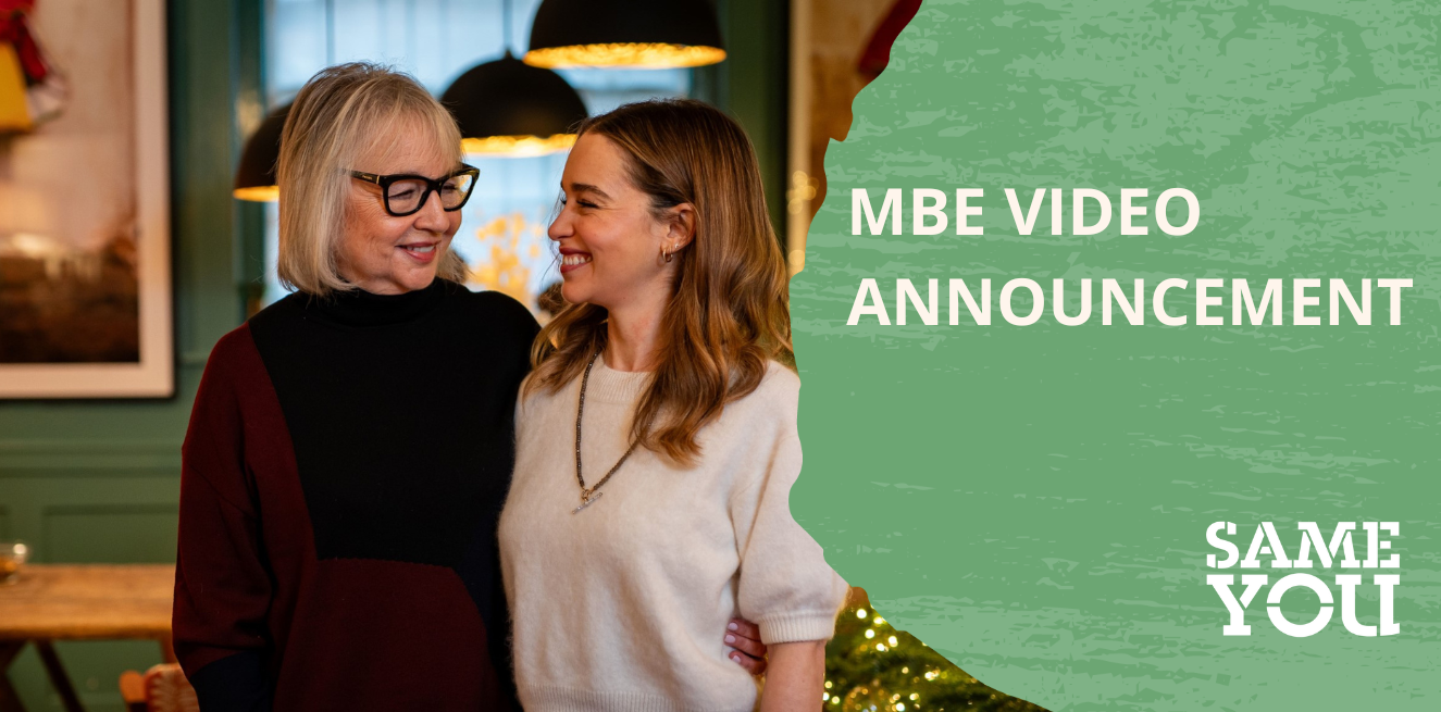 SameYou co-founders MBE video announcement news image